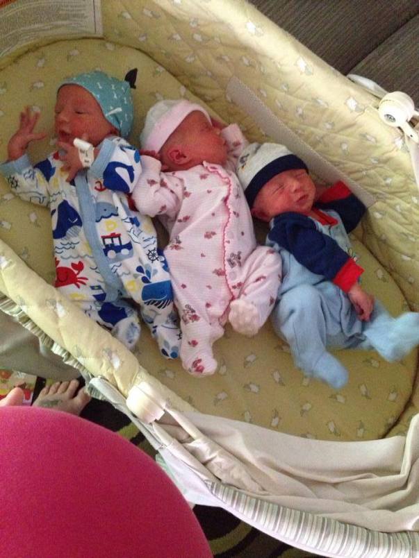 triplets newborn2