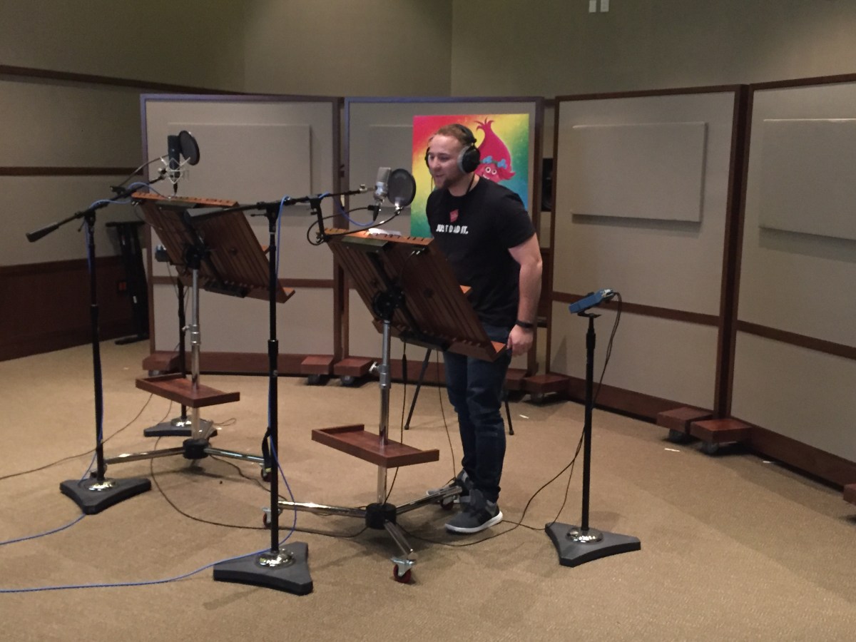 I became a professional voice&nbsp;actor