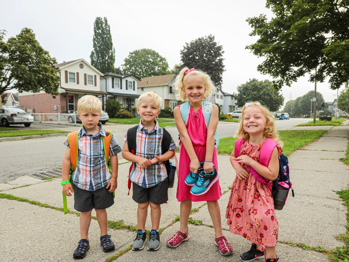 Our Triplets Started School – Que the&nbsp;Crying